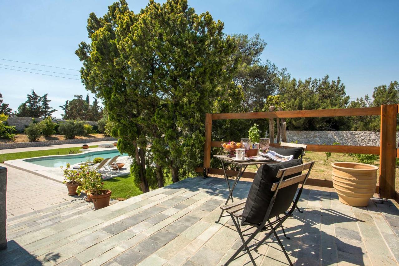 Emarmene Home With Private Pool Near Rhodes Town & Airport Koskinou  Ngoại thất bức ảnh